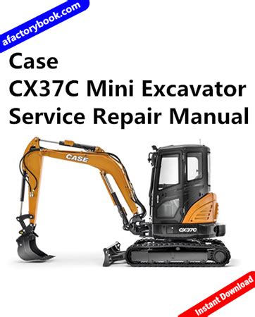 case cx33c mini excavator|case cx37c manual.